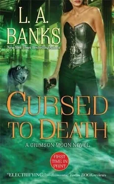 L. BANKS Cursed To Death обложка книги