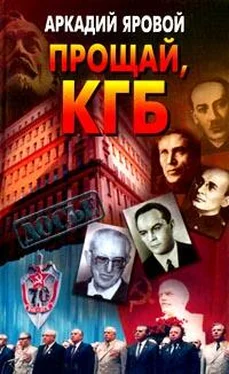 Аркадий Яровой Прощай, КГБ обложка книги