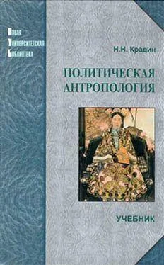 Николай Крадин Политическая антропология обложка книги