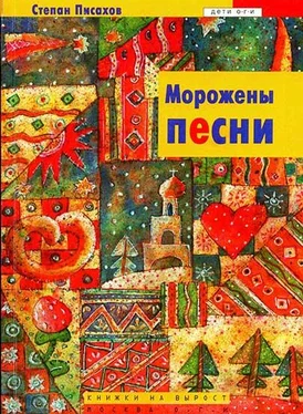 Степан Писахов Морожены песни обложка книги