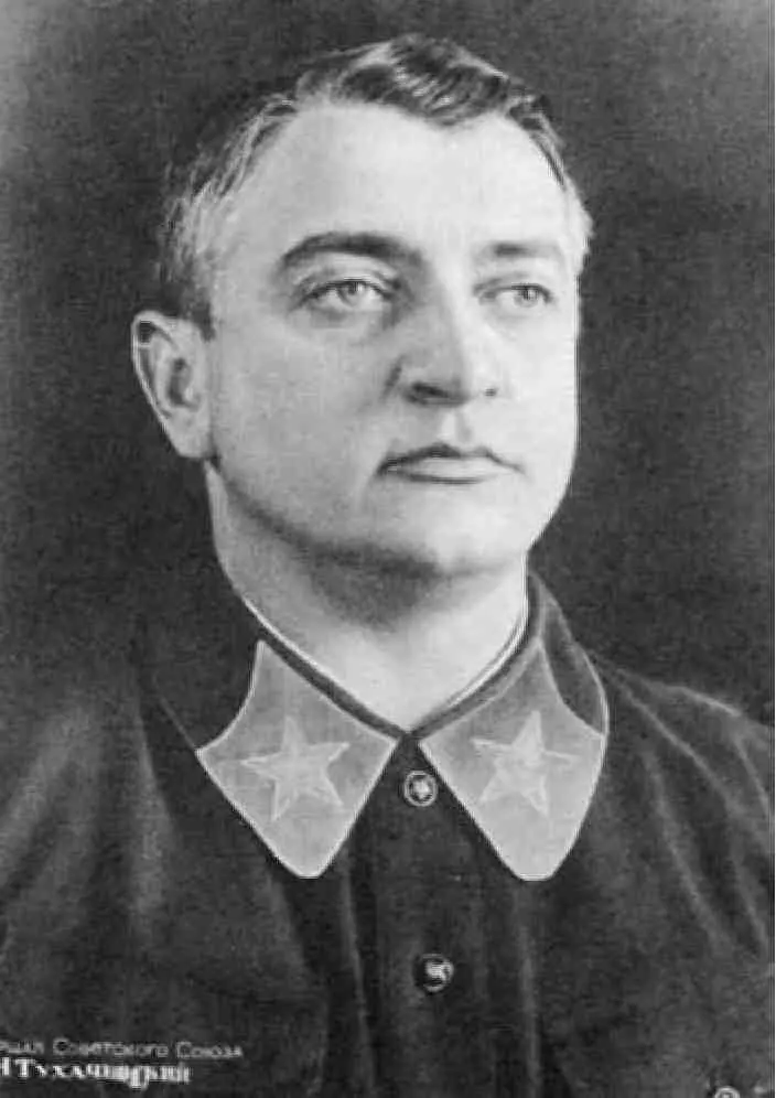 М Н Тухачевский 1935 г Открытка ЦА ФСБ РФ А С Д Р5159 М П - фото 19