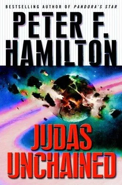 Peter Hamilton Judas Unchained обложка книги