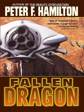 Peter Hamilton Fallen Fragon обложка книги