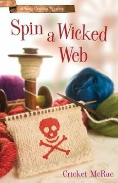 Cricket McRae Spin a Wicked Web обложка книги
