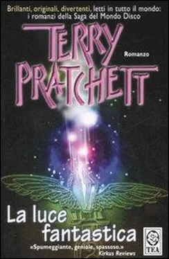 Terry Pratchett La luce fantastica обложка книги