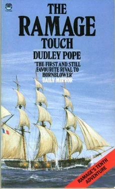 Dudley Pope The Ramage Touch обложка книги