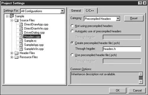 Рис А14 Вкладка CC окна Project Settings после внесения изменений - фото 41