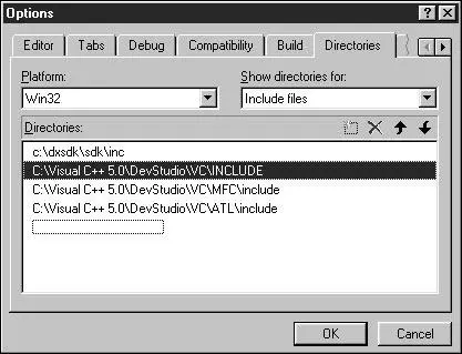 Рис А15 Вкладка Directories окна Options Фокусы ClassView ClassView - фото 42
