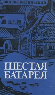 Вацлав Билиньский Шестая батарея обложка книги