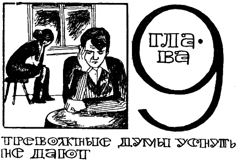 Уже надевая в передней пальто Иван Алексеевич случайно увидел в зеркале свое - фото 11