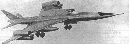 Вариант компоновки М5О Вариант компоновки М50 Модель бомбардировщика М52 - фото 72