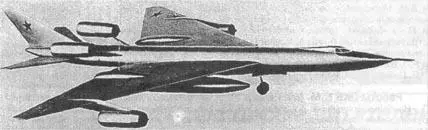 Вариант компоновки М50 Модель бомбардировщика М52 Один из первых вариантов - фото 73