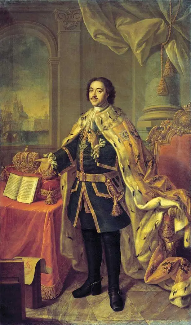 Портрет Петра I Художник Алексей Петрович Антропов 1770 год Стрелецкий бунт - фото 108