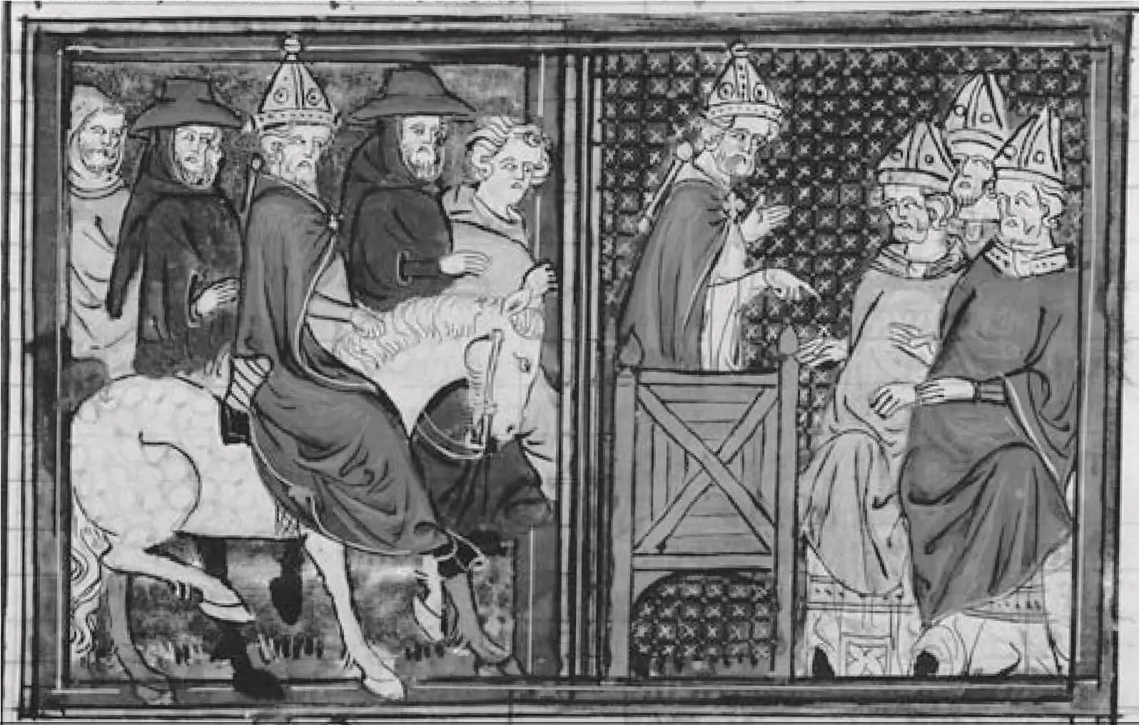 THE RESPONSE FROM THE WEST Pope Urban II arrives at the council of Clermont - фото 14