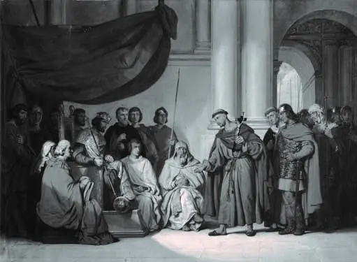 Emperor Alexios receives Peter the Hermit THE EXPEDITION TO THE HOLY LAND The - фото 15