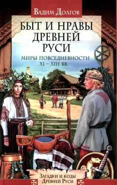 Вадим Долгов Быт и нравы Древней Руси обложка книги