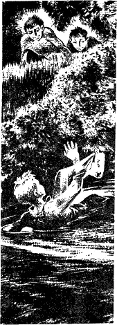 Запоздало прянули спасаясь десятки густерок вокруг Заволновалась река - фото 3