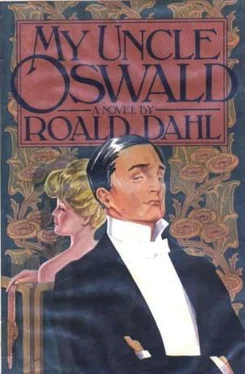 Roald Dahl My Uncle Oswald обложка книги