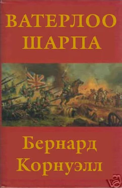 Бернард Корнуэлл Ватерлоо Шарпа обложка книги