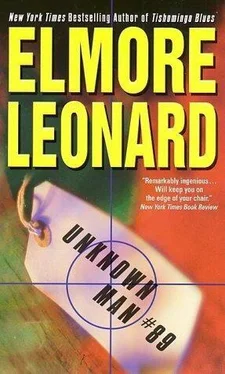 ELMORE LEONARD Unknown Man #89 обложка книги