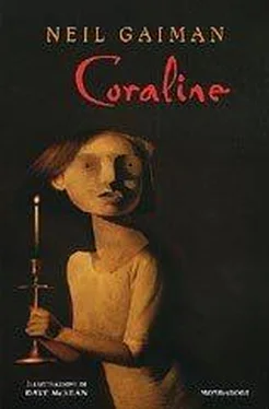 Neil Gaiman Coraline обложка книги