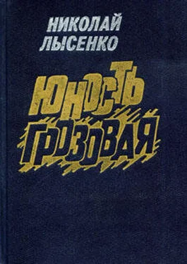 Николай Лысенко Юность грозовая обложка книги