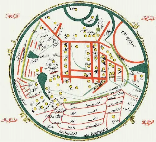 Maytham Mahdipoor Wikimedia Commons The map of Mahmūd alKāshgharī showing - фото 22