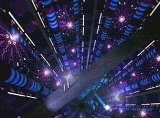 Точно такой же черное дно Кабеуса уходящее вниз под поверхность Луны мы - фото 34