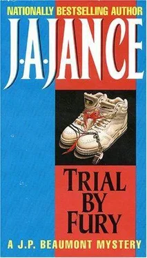 J. Jance Trial By Fury обложка книги