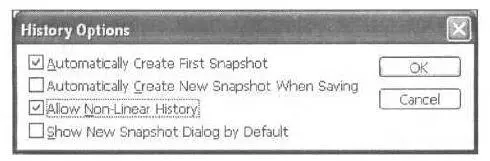 Рис В15 Окно History Options Палитра Actions Последняя в обзоре палитр - фото 35