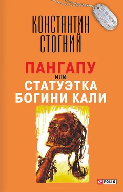 Константин Стогний Пангапу, или Статуэтка богини Кали обложка книги