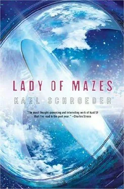 Karl Schroeder Lady of Mazes