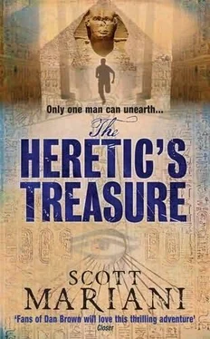 Scott Mariani The Heretics Treasure обложка книги