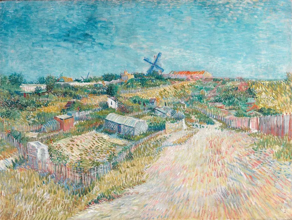 6 Огороды на Монмартре Холст масло Июнь июль 1887 448 81 см 7 - фото 162