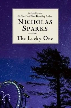 Nicholas Sparks The Lucky One обложка книги