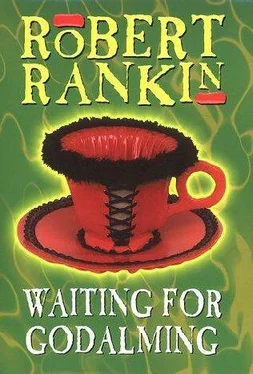 Robert Rankin Waiting for Godalming обложка книги