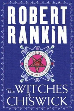 Robert Rankin The Witches of Chiswick обложка книги