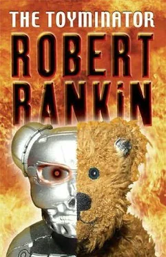 Robert Rankin The Toyminator обложка книги