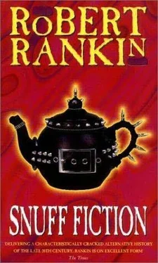 Robert Rankin Snuff Fiction обложка книги