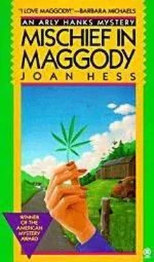 Joan Hess Mischief In Maggody обложка книги