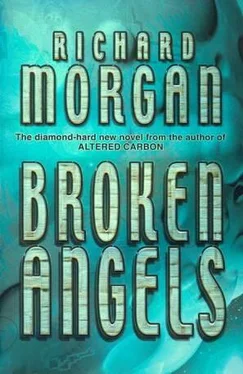 Richard Morgan Broken Angels обложка книги