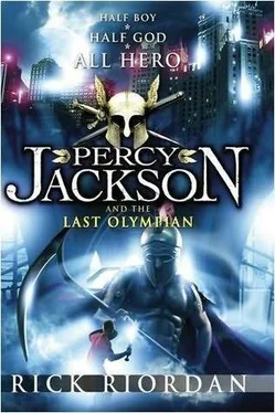 Rick Riordan The Last Olympian обложка книги