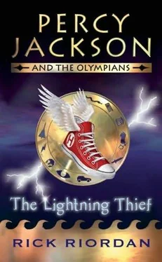 Rick Riordan The Lightning Thief обложка книги