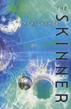 Neal Asher The Skinner обложка книги