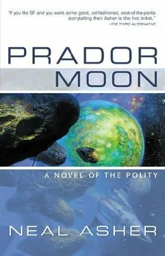 Neal Asher Prador Moon обложка книги