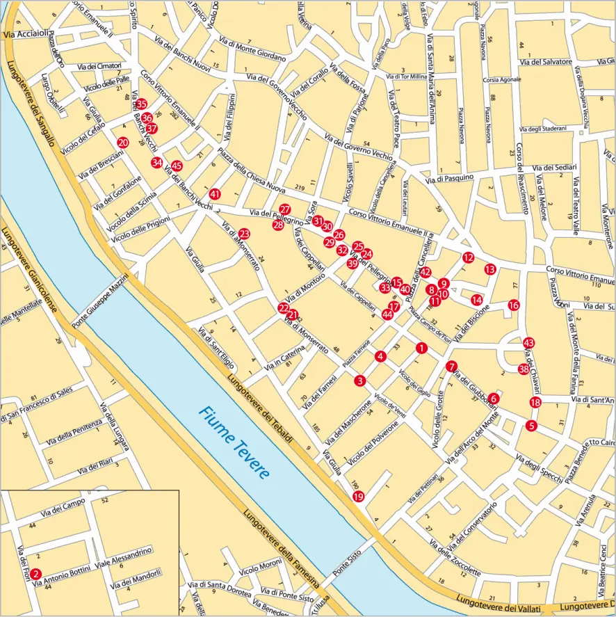 Hовый модный квартал Piazza Navona и окрестности По соседству с Campo dè - фото 47