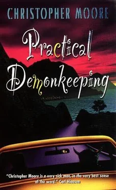 Christopher Moore Practical Demonkeeping обложка книги