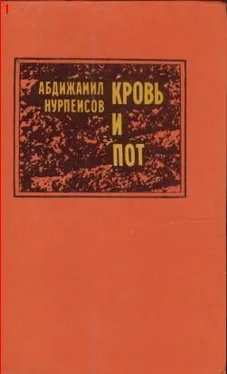 Абдижамил Нурпеисов Кровь и пот обложка книги