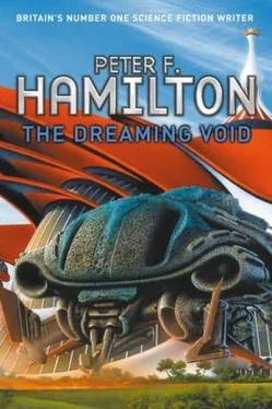 Peter Hamilton The Dreaming Void обложка книги