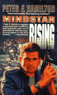 Peter Hamilton Mindstar Rising обложка книги